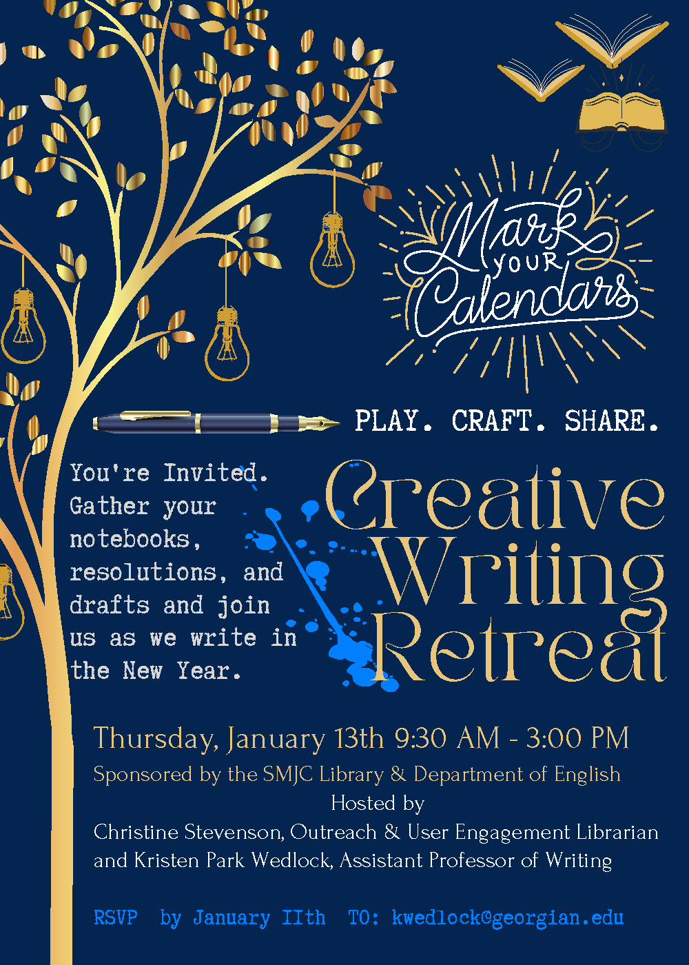 creative writing retreat 2022