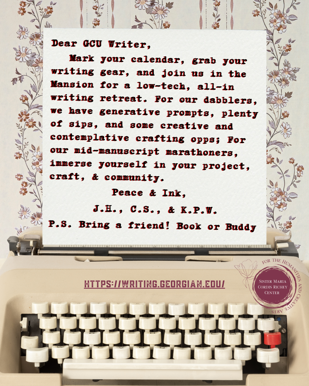 Summer Writers Retreat 2025 Final Draft Summer Writers Retreat 2025 Final Draft